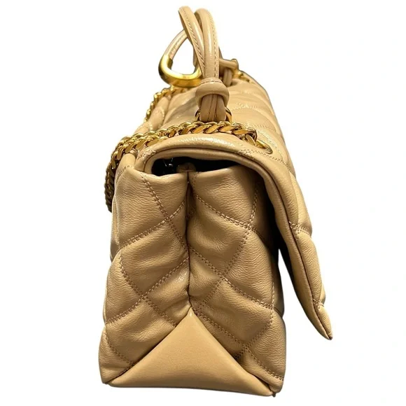 Marc Jacobs Tan Leather Quilted Handbag - Picture 4 of 13